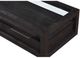 Modus Furniture Oxford Glass Top Coffee Table with Basalt Gray Base-4