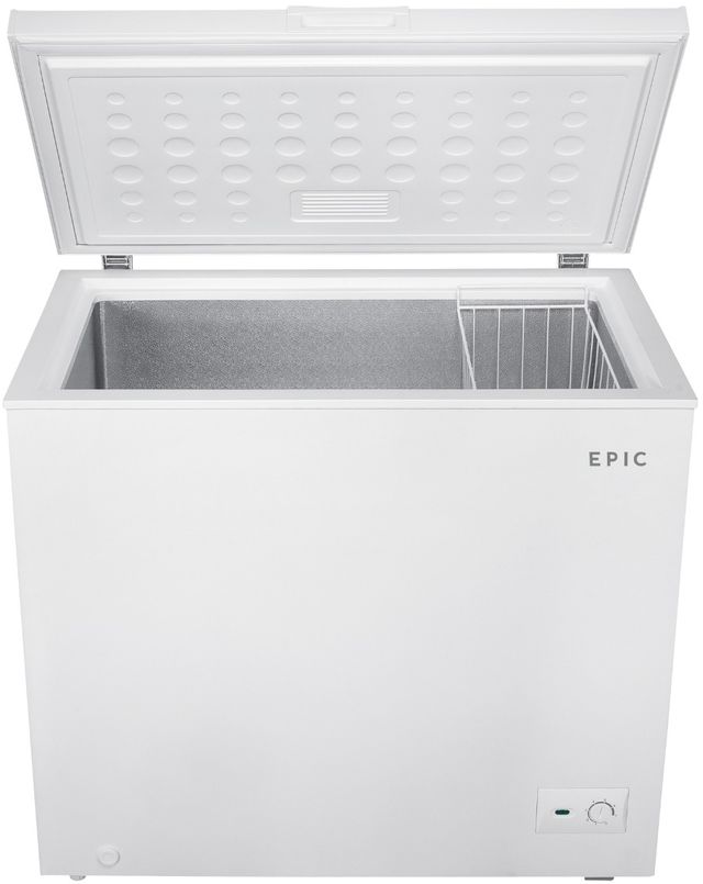 Epic® 36" 7 Cu. Ft. White Chest Freezer-2