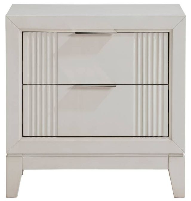 Homelegance® Florence Antique White Nightstand-2