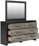 Signature Design by Ashley® Jonnifer Black/Gray Dresser and Mirror-5
