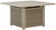 Signature Design by Ashley® Carisbo Beige Aluminum/Resin Square Outdoor Fire Pit Table-2