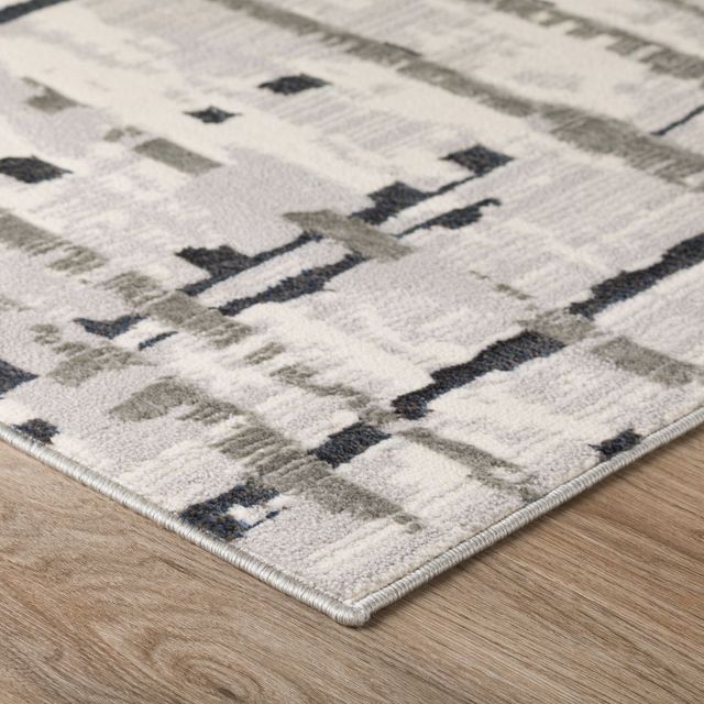 Dalyn™ Rug Company Karma Gray 5'x8' Style 1 Area Rug-1