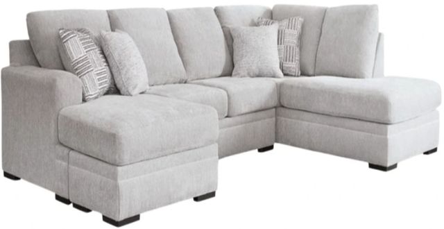 Benchcraft® Gabyleigh 2-Piece Nickel Left-Arm Facing Sectional and Chaise-0