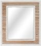 Crestview Collection Beachy Destination Brown/White Wall Mirror-0