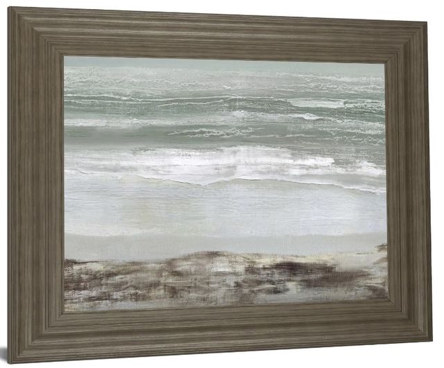 Classy Art Grey Dawn by Caroline Gold Framed Print Wall Art-0
