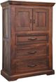 International Furniture Direct Madeira 4-Piece Brown Queen Bedroom Set-2