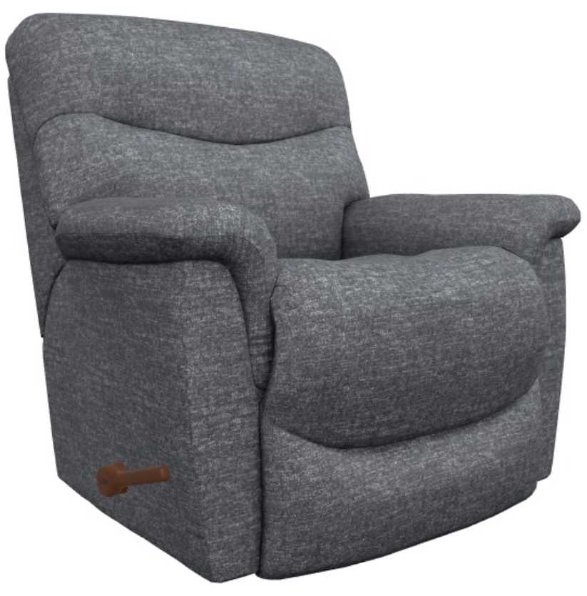 La-Z-Boy® James Midnight Manual Rocking Recliner | Dewey Furniture