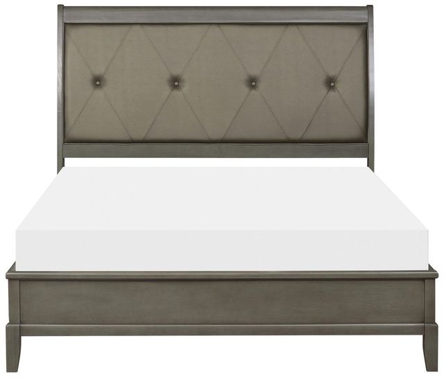 Homelegance® Cotterill Gray Eastern King Panel Bed-2