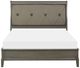 Homelegance® Cotterill Gray Eastern King Panel Bed-2