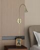 Cal® Lighting & Accessories Rust Wall Mount Gooseneck Lamp-2