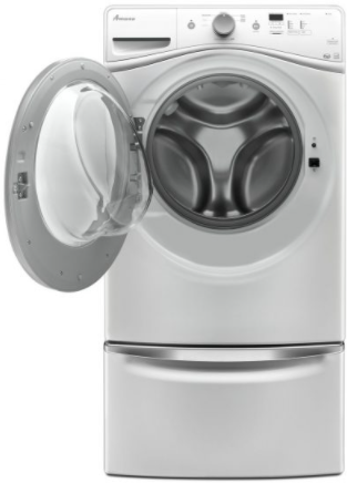Amana® 4.8 Cu. Ft. White Front Load Washer-0