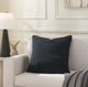 Renwil® Rosso Black Throw Pillow-1