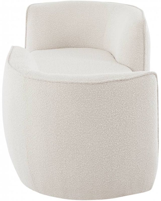 Meridian Furniture Hilton Cream Boucle Chaise Lounge-2