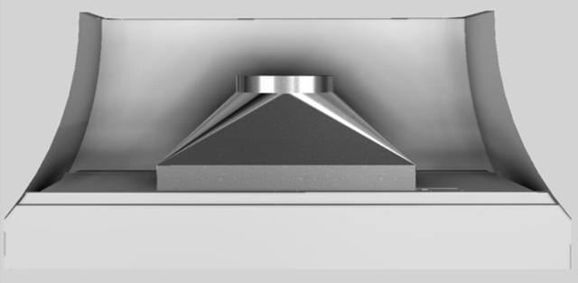 Vent-A-Hood® Designer Series 66" Stainless Steel Wall Mounted Range Hood-2