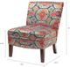 Olliix by Madison Park Red Hayden Slipper Accent Chair-4