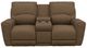 La-Z-Boy® Cassian Suede Power Reclining Loveseat with Console and Headrest-1