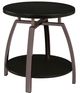 Coaster® Dacre 3-Piece Dark Charcoal Occasional Table with Black Nickel Accent Set-4