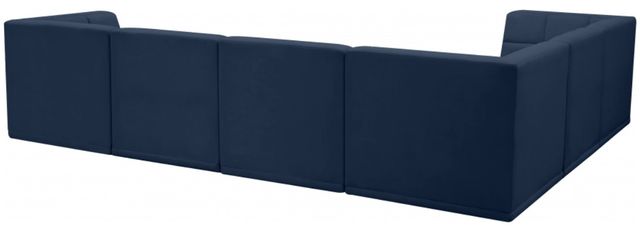 Meridian Furniture Relax 6-Piece Navy Modular Sectional Set-3