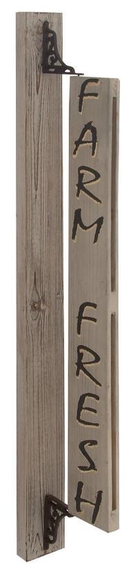 Deco Marche White Fir Wood Wall Decor-1