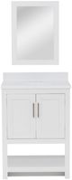 Linon Barkley White 25" Vanity with Mirror-2