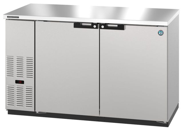 Hoshizaki Back Bar 60" 18.2 Cu. Ft. Stainless Steel Two Section Refrigerator-0