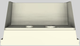 Vent-A-Hood® Designer Series 54" Biscuit Wall Mounted Range Hood-2