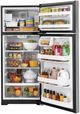 GE® 28" 17.5 Cu. Ft. Stainless Steel Top Freezer Refrigerator-3