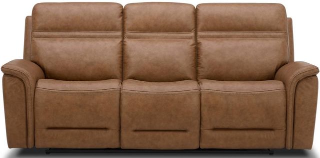 Liberty Furniture Cooper Camel Leather Triple Zero Gravity Power ...