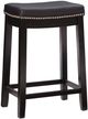 Linon Claridge Black Counter Stool-0