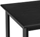 Armen Living Encinitas 5-Piece Grey Outdoor Patio Bar Table Set-3