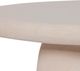 TOV Furniture Rahul Cream 59" Round Coffee Table-4