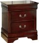 Signature Design by Ashley® Alisdair 5-Piece Dark Brown California King Sleigh Bed Set-4