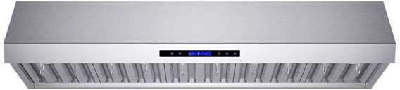 FORNO® Palazzo Alta Qualita 60" Stainless Steel Wall Mounted Range Hood-2