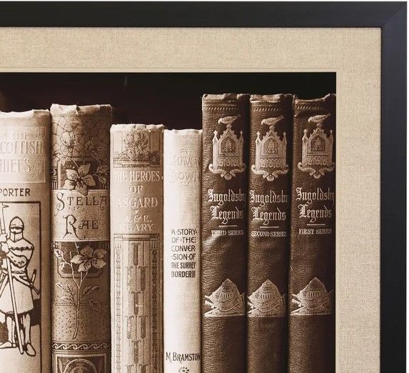 Stylecraft History Books II Wall Art-1