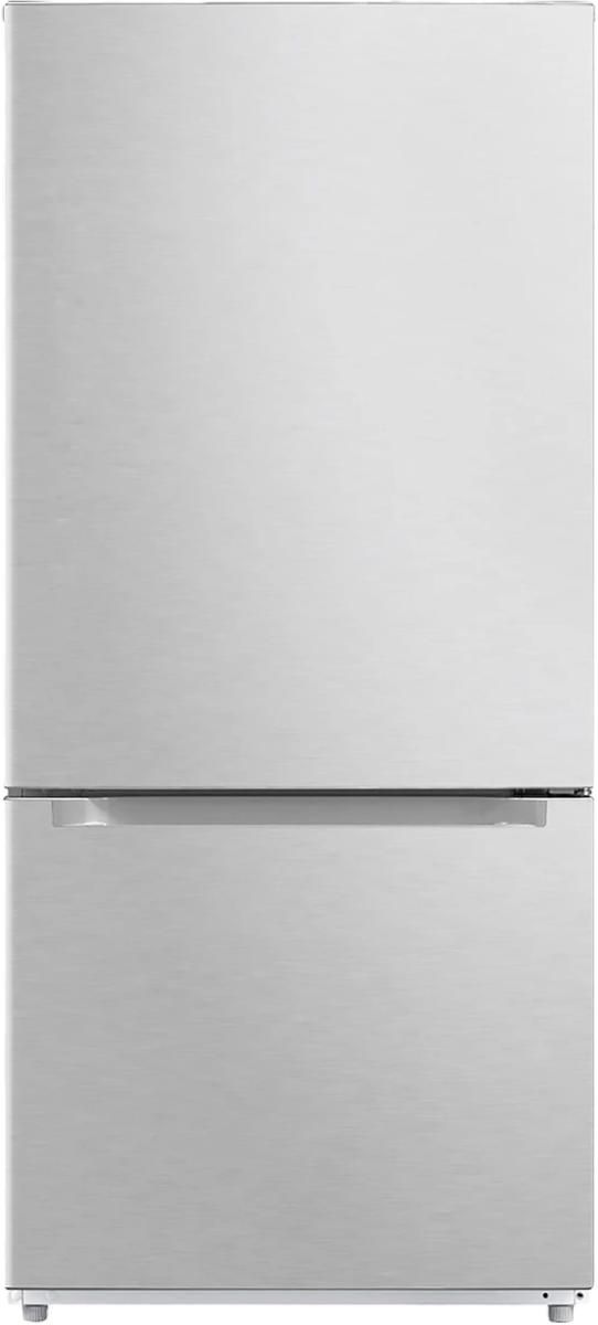 Sharp® 30" 18.7 Cu. Ft. Stainless Steel Bottom Freezer Reversible Door Refrigerator -0