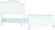 Cottage Creek Furniture Abacoa White King Bed-0