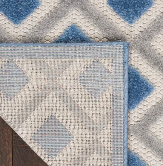 Nourison Home™ Aloha Blue Gray 5'x8' Style 3 Area Rug-4