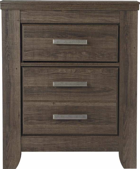 Signature Design by Ashley® Juararo 5-Piece Dark Brown Queen Panel Headboard Bedroom Set-4