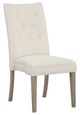 Fairfield® Customizable Entree Dining Concave Tall Back Armless Stack Dining Chair with Buttons-0