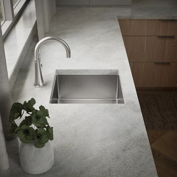 KOHLER® Strive® Stainless Steel 18" Undermount Single-Bowl Bar Sink-2