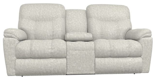 La-Z-Boy® Morrison Dove Power Reclining Loveseat with Console and Headrest-1