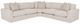 Franklin™ Marcella 5-Piece Meade Linen L-Shape Sectional-0