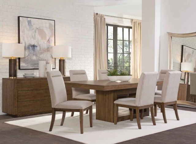 Steve Silver Co. Garland Beige/Toffee Dining Side Chair-1
