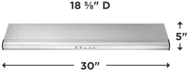 Frigidaire® 30" Stainless Steel Under Cabinet Range Hood-2
