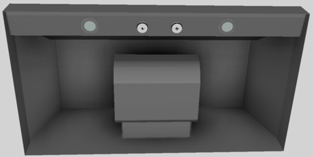 Vent-A-Hood® 36" Gunsmoke Wall Mounted Liner Insert-2