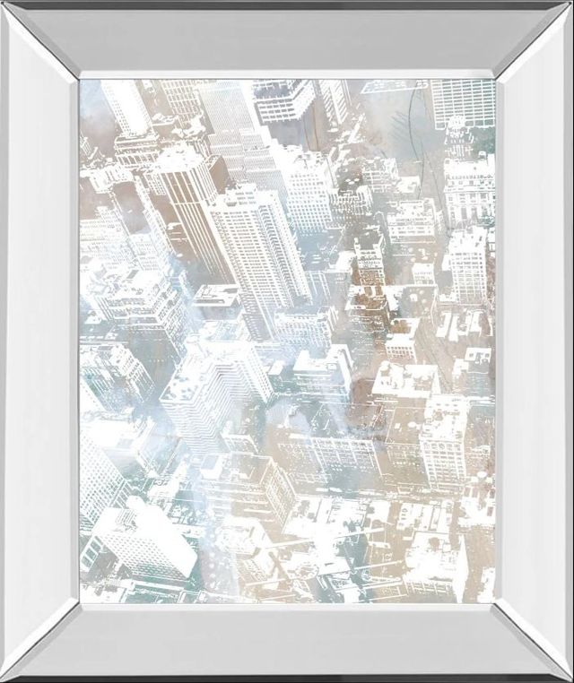 Classy Art Empire View I by DanMeneely Mirror Framed Wall Art-0