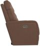 La-Z-Boy® Baron Mocha Leather Power Wall Reclining Loveseat with Headrest and Lumbar-3