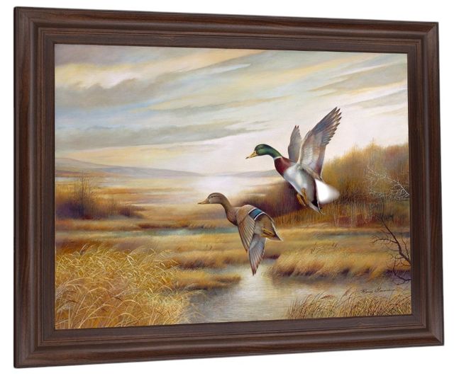 Classy Living Autumn Marsh Duo Framed Wall Art-2