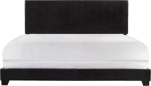 Crown Mark Erin Black King Upholstered Panel Bed-3