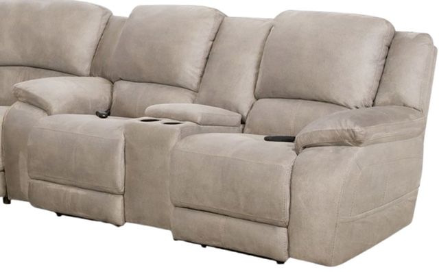 HomeStretch Explorer Nickel 3-Piece Power Reclining Sectional-3